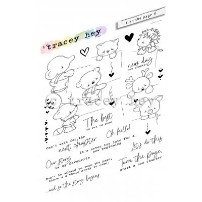 Tracey Hey Stempel - Turn The Page II